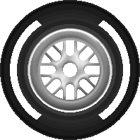 F1 medium tyre icon